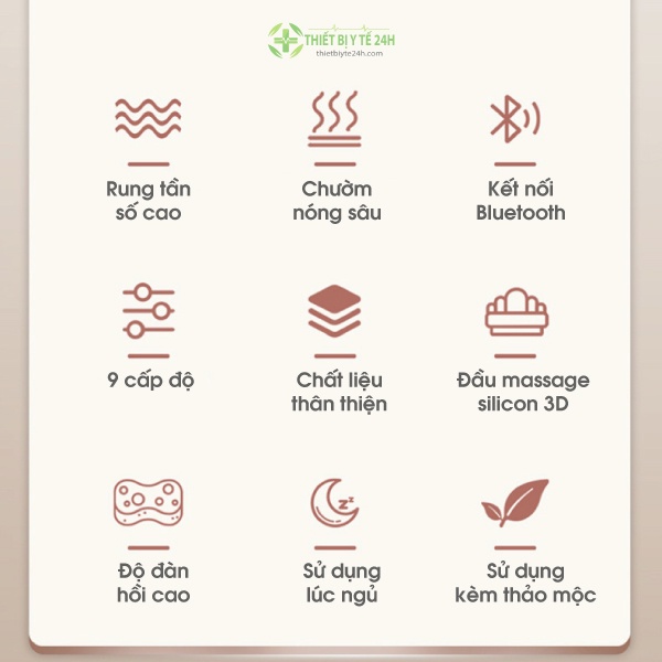 Đệm Massage, Nệm Massa Toàn Thân BM N78