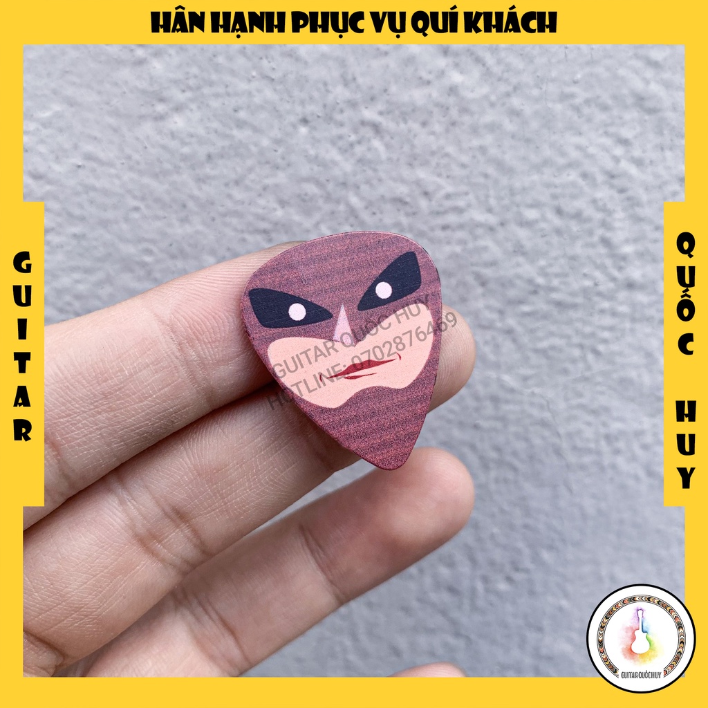 Pick gảy - phím gảy đàn Guitar Anime - siêu anh hùng
