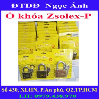 Ổ khóa Solex chống chìa vạn năng 4cm, 5cm, 6cm