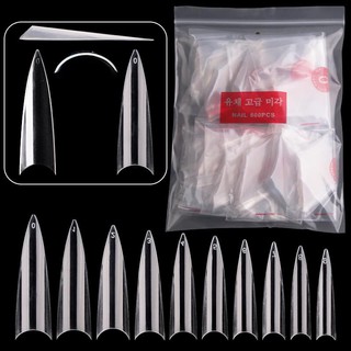 Móng nối nhọn, móng tip nhọn dài Thiên Di Nail