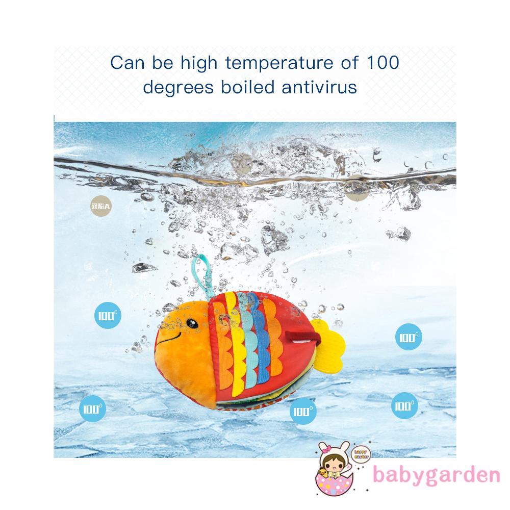 Sách Vải Chủ Đề Sinh Vật Biển Đáng Yêu Cho Bé