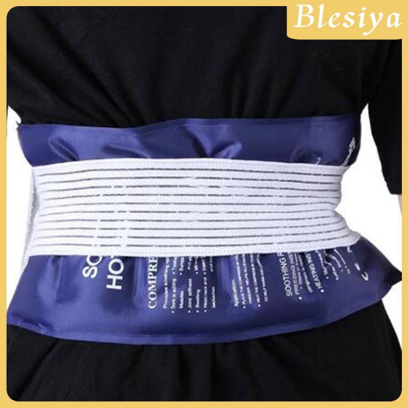 [Hàng mới về] Túi gel chườm nóng lạnh có thể tái sử dụng với dây đai quấn co giãn tiện dụng