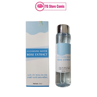 Nước Tẩy Trang Dịu Nhẹ Chiết Xuất Hoa Hồng Cleansing water Rose extract Da Sạch Mịn Sau 2 Phút