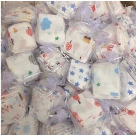 Set 10 Khăn Sữa Sợi Tre Xuất Hàn Cao Cấp