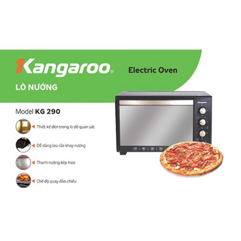 Lò nướng Kangaroo KG290 Dung Tích 38L - Hàng Chính Hãng