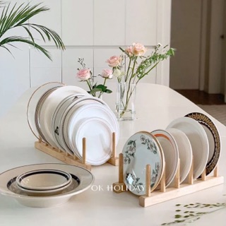 Kệ đựng đĩa decor