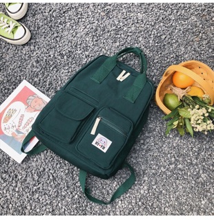 Balo 2 túi hộp