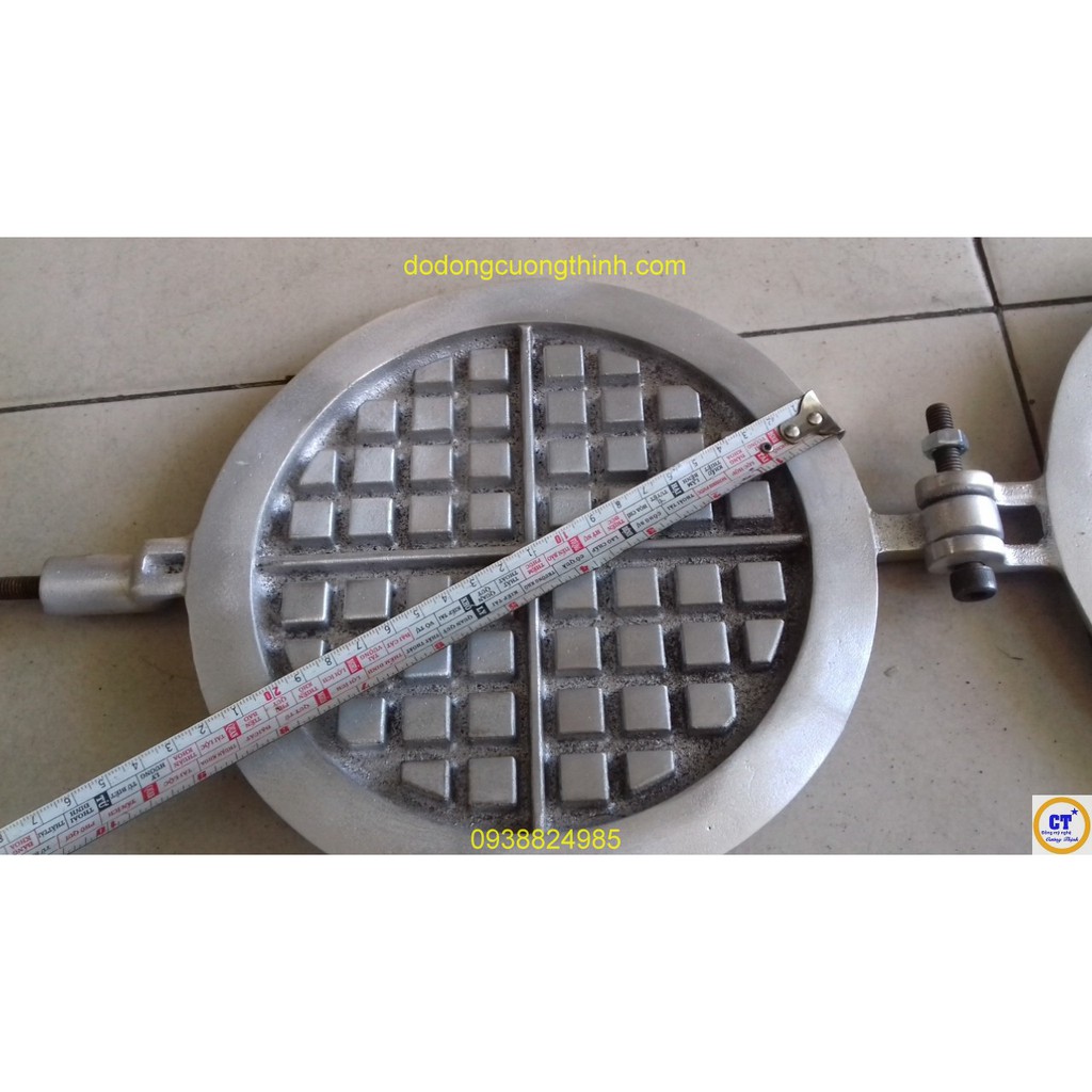Khuôn bánh kẹp dày Lớn Đk bánh 17,5cm