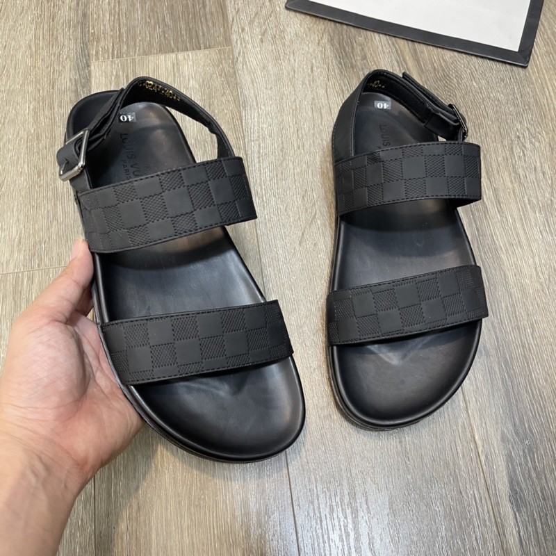 Dép Sandal Versace Cao Cấp- Dép Sandal Lv Cao Cấp- Dép Quai Hậu Nam