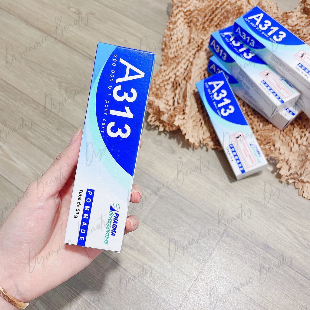 [A313 retinol bản nội địa Pháp] Kem A313 pommade 50g chống lão hóa giảm mụn Pháp