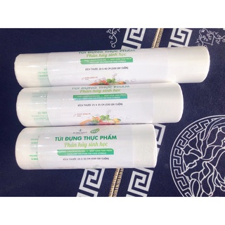 Túi đựng thực phẩm tự phân hủy Stavian-green ECO 3 kích cỡ