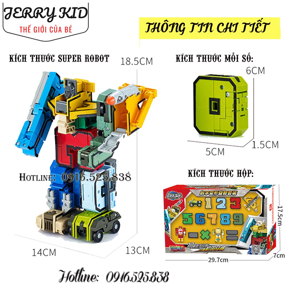 Robot Số Biến Hình thành xe chiến đấu và robot, lắp ghép lego sáng tạo chính hãng Xinlexin