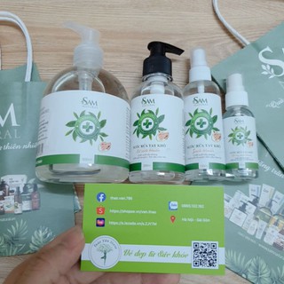 ❤NƯỚC RỬA TAY KHÔ SAM NATURAL(50ml, 100ml)❤