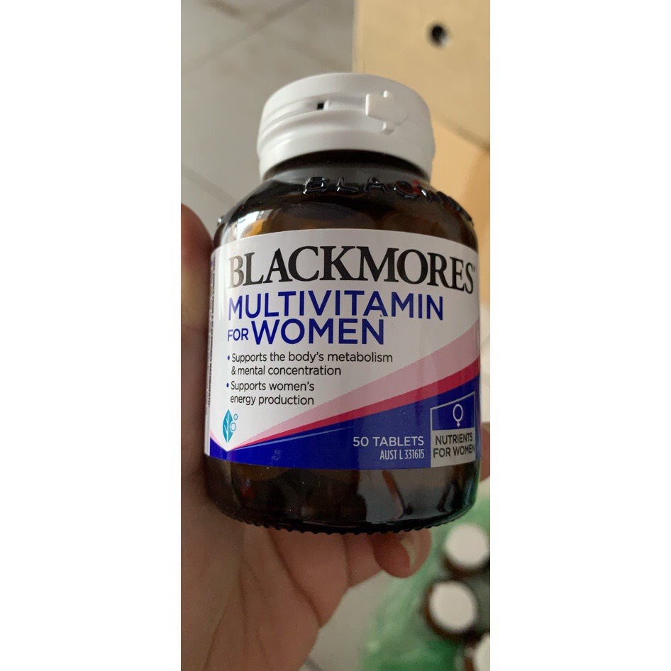 Viên uống vitamin tổng hợp cho phụ nữ Blackmores Mẫu Mới 60 viên