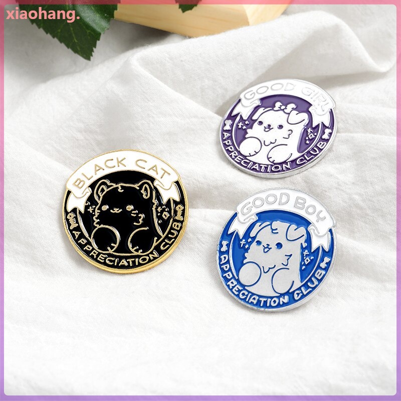 Going To Be Okay Round Brooch Pin Badge Enamel Backpack Lapel Pin Brooch Cartoon Text Creative Hat Jewelry Gift for Friends Gift