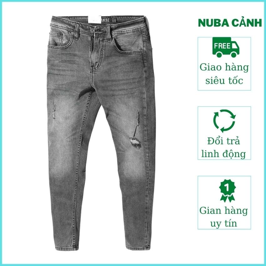 Quần jean nam rách hàn quốc đẹp giá rẻ tcs2