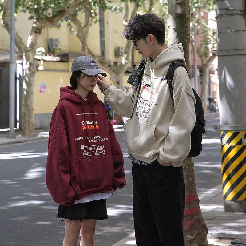 Áo nỉ CALIFORNIA có mũ phối tay bồng trẻ trung năng động - Moon Unisex | BigBuy360 - bigbuy360.vn