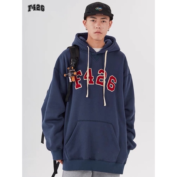 Áo HOODIE Nỉ Bông F426 Nam Nữ (Ảnh Thật/Có Sẵn)