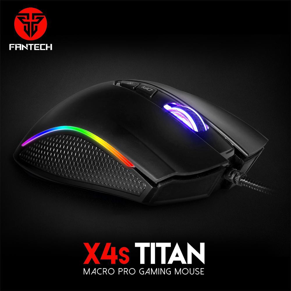 Combo FANTECH Chuột X4s TITAN + Lót Chuột MP25/MP292 - Hãng Phân Phối Chính Thức