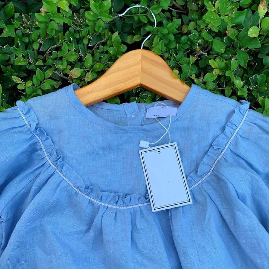 Áo kiểu vài line cho bé gái - AG01