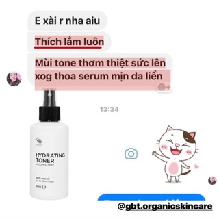 HYDRATING TONER (Toner không cồn)