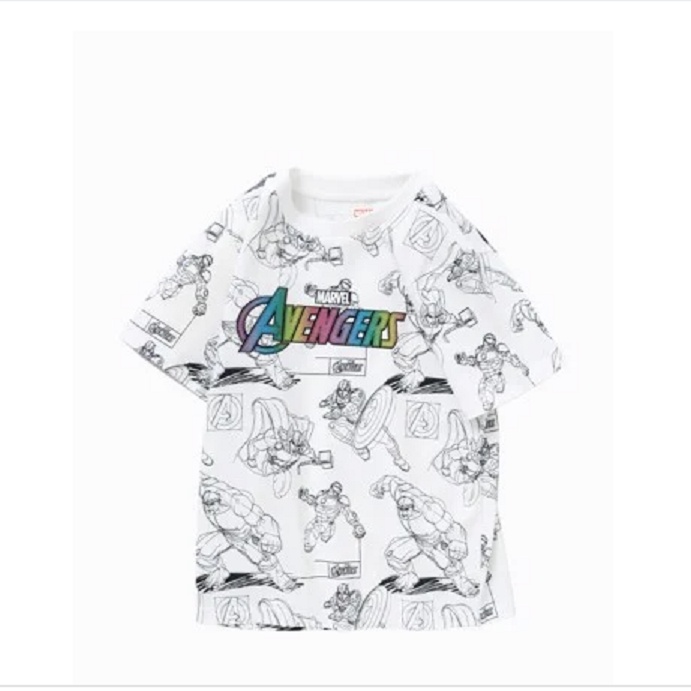 Áo thun Marvel thời trang BALABALA - KIDS dành cho bé trai 202222117124