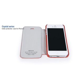 Bao da HOCO Crystal IPhone 5 - Hàng chính hãng