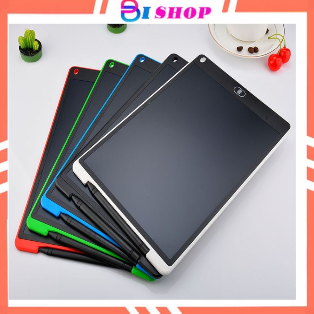 Bảng Viết Thông Minh LCD Đa Sắc Cho Bé Tự Xóa Tập Vẽ, Viết Sáng Tạo