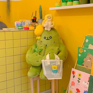 Gấu Bông Xương Rồng Xanh