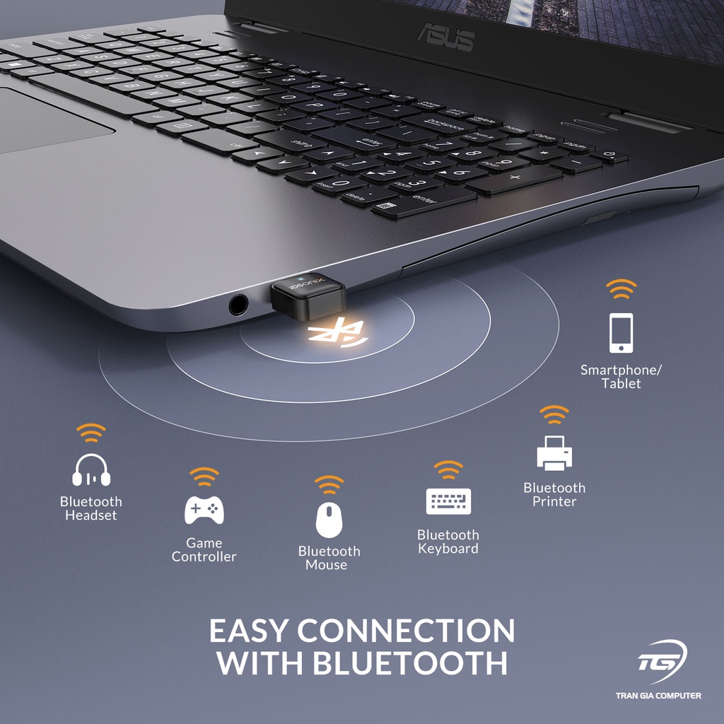 USB Bluetooth 5.0 IDsonix BTA-508 bảo hành 24 tháng