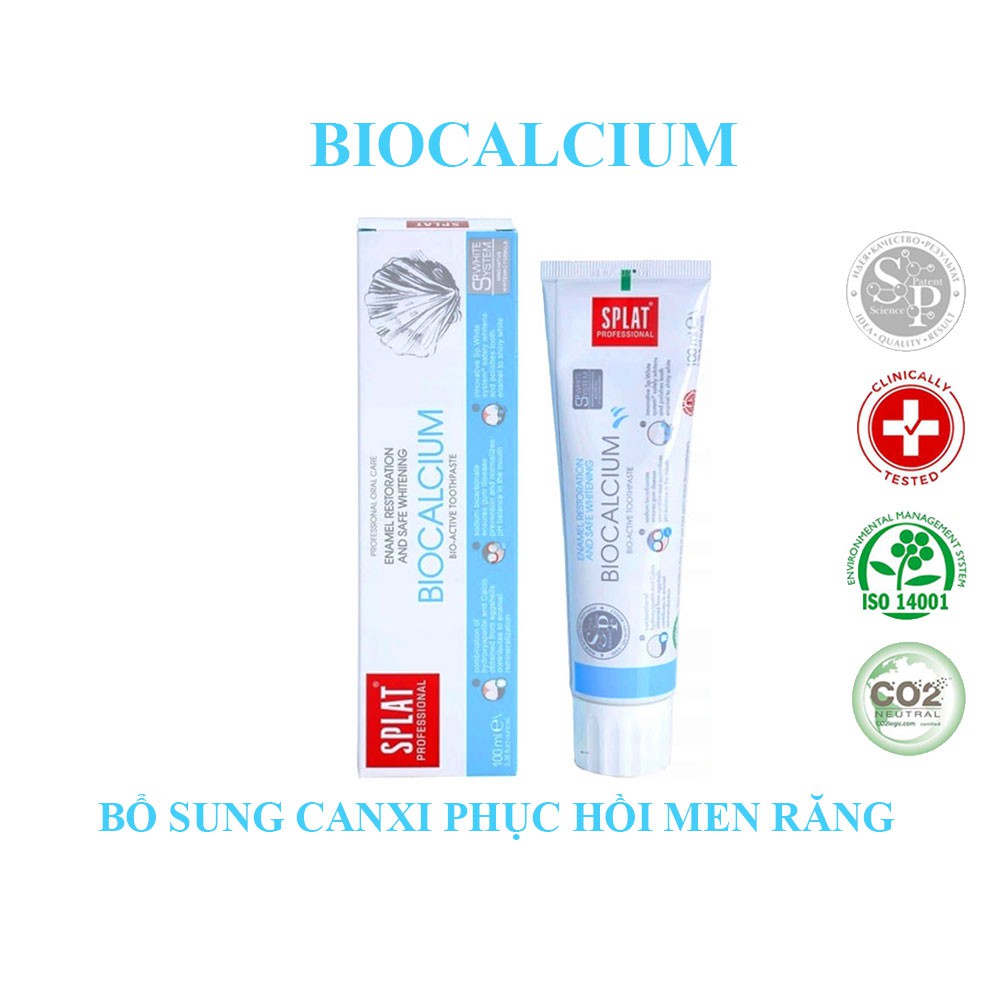 [Nội Địa Nga] Kem Đánh Răng Splat Biocalcium Professional Series (100ml)