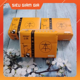 Giấy ăn gấu trúc sipiao không tẩy trắng