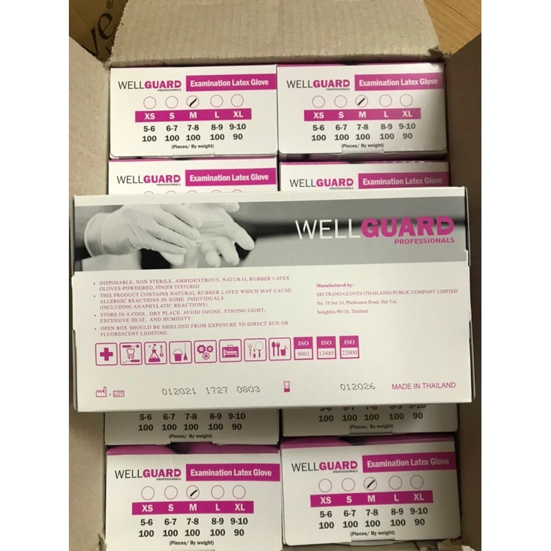 Freeship HN-COMBO 5 Hộp(250 đôi) -Găng Tay Găng Khám HM Gloves , Topcare, ... và một số hãng size SX,S,M,Lcó bột | BigBuy360 - bigbuy360.vn