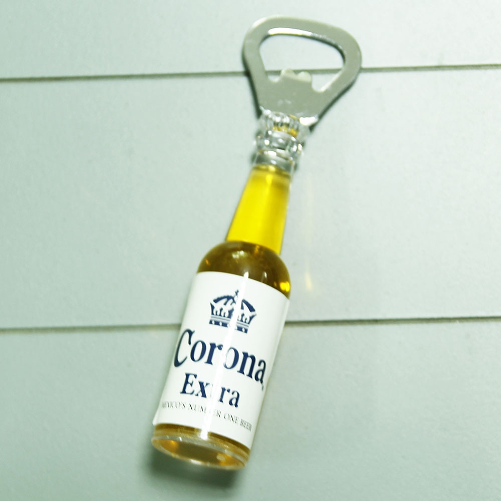 Khui mở nắp bia có nam châm gắn tủ lạnh hình chai soda, chai bia sáng tạo