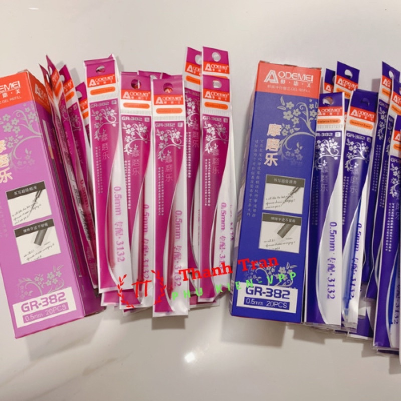Ruột bút bôi xoá được mực xanh/tím  chỉ dùng cho bút dạng nắp đậy