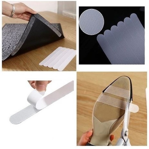 Bộ 5 Miếng Dán Chống Trượt Trong Suốt Chống Thấm Nước Chống Trượt Cho Nhà Tắm