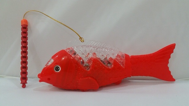 Lồng đèn trung thu cá chép led phát sáng có nhạc