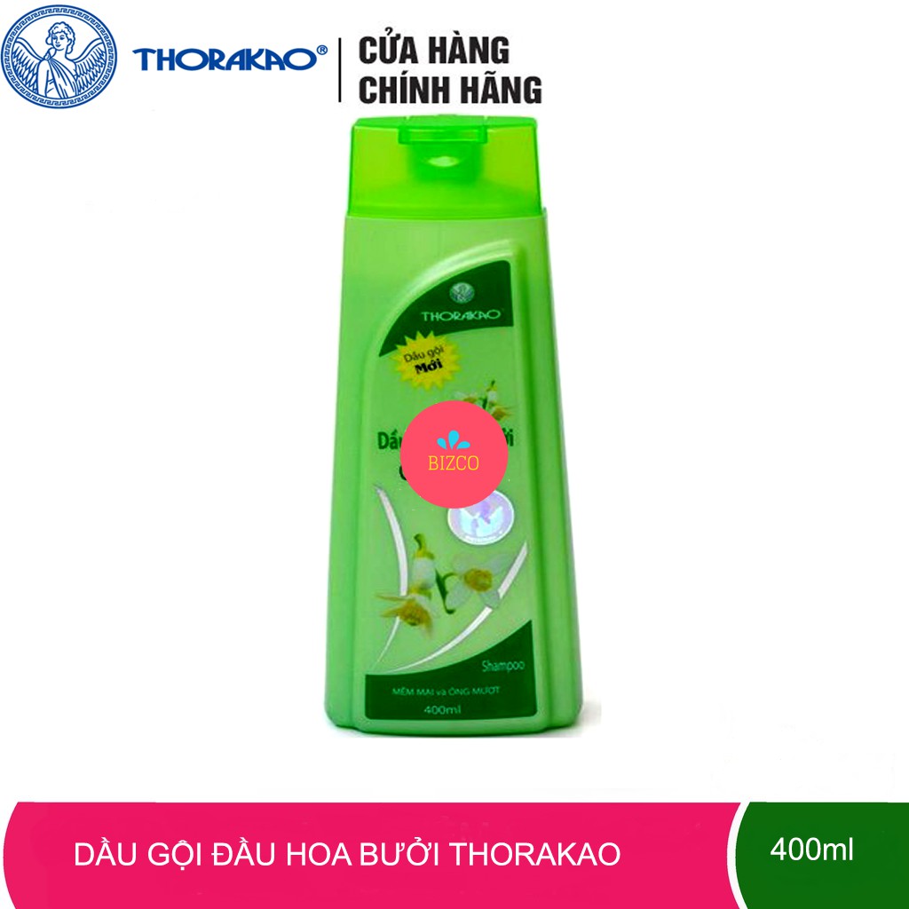 Dầu gội đầu thảo dược Thorakao Hoa Bưởi ngăn ngừa tóc gãy rụng 400ml