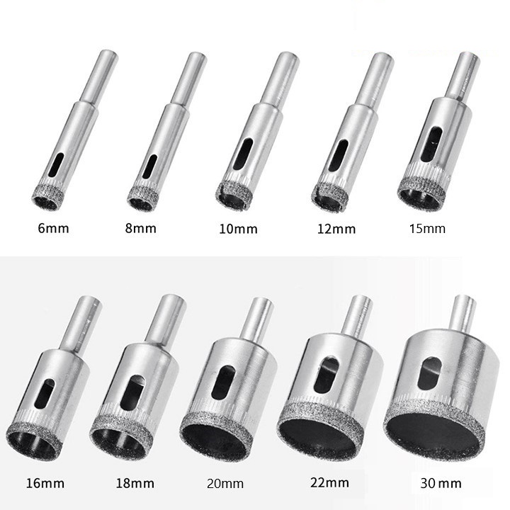 Mũi Khoan Khoét Lõi Kính Phi 6 - 60mm | PK_MocStore |