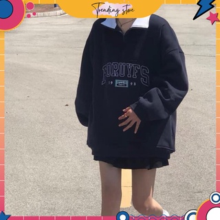 [Trending Store Z] Áo Nỉ Sweater Unisex  FORUYES 1998 70kg G082