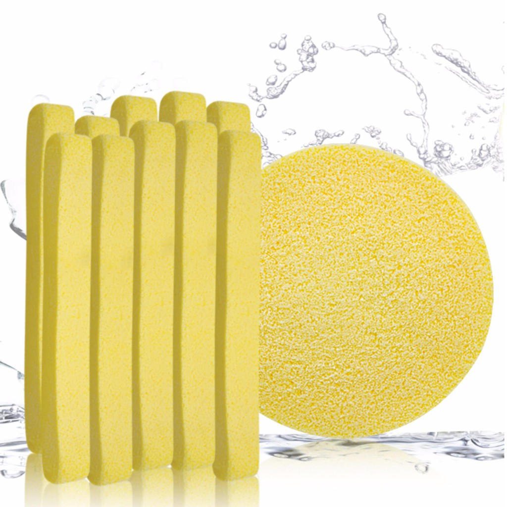 GÓI 12 MIẾNG BÔNG MÚT RỬA MẶT NÉN BỌT BIỂN CHIVEY NHẬT BẢN | BigBuy360 - bigbuy360.vn