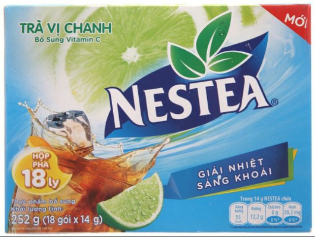 Trà Chanh NESTEA 18 gói x 14g