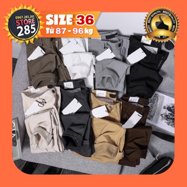 🏆SIZE 36🏆 CHẤT LƯỢNG 🔥 Các mẫu Quần Kaki vnxk store285 S36L1 cao cấp - co giãn - Slimfit