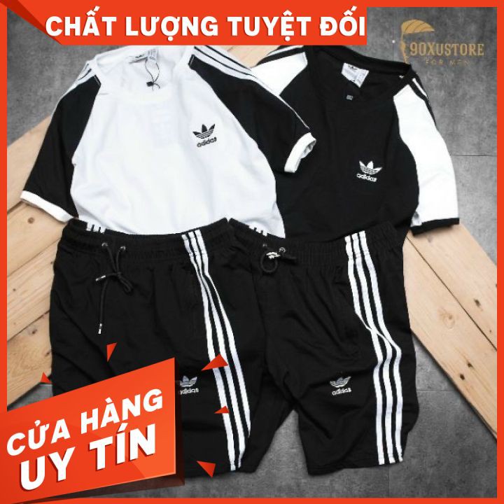 Bộ quần áo thể thao nam ⚡️FREESHIP+BH 1 ĐỔI 1⚡️ thun lạnh, tay giáp lăng, siêu thoáng mát, thời trang