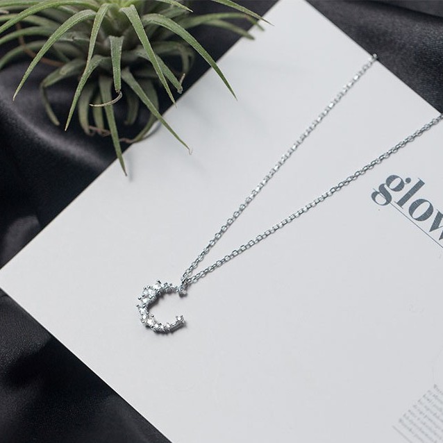 [Mã FAJGT8 giảm 15% đơn 99K] Dây chuyền vòng cổ 💋Freeship Hoàn xu bạc nữ s925 trăng khuyết | BigBuy360 - bigbuy360.vn