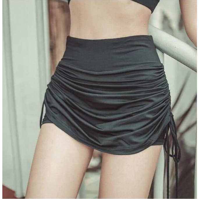 Đồ bơi nữ bikini nữ 2 mảnh yếm quây cúp ngực cột dây tạo được nhiều kiểu dáng phối quần dây rút đi biển