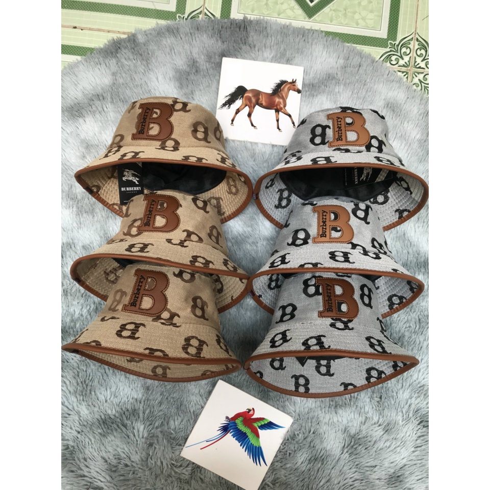 Mũ bucket vành cụp ❤️ Nón tai bèo thêu chất cao cấp form unisex nam nữ - phong cách Hàn Quốc