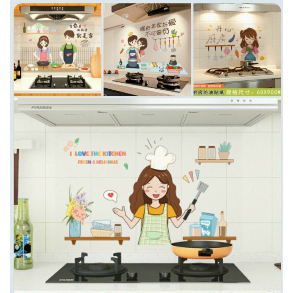Giấy Dán Tường Nhà Bếp🍀FREESHIP🍀Miếng Dán Bếp Chống Bắn Dầu Mỡ, Chịu Nhiệt Cao Mẫu Mới | BigBuy360 - bigbuy360.vn