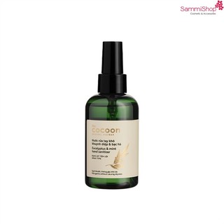 Nước xịt rửa tay khô Khuynh Diệp & Bạc Hà Cocoon 140ml