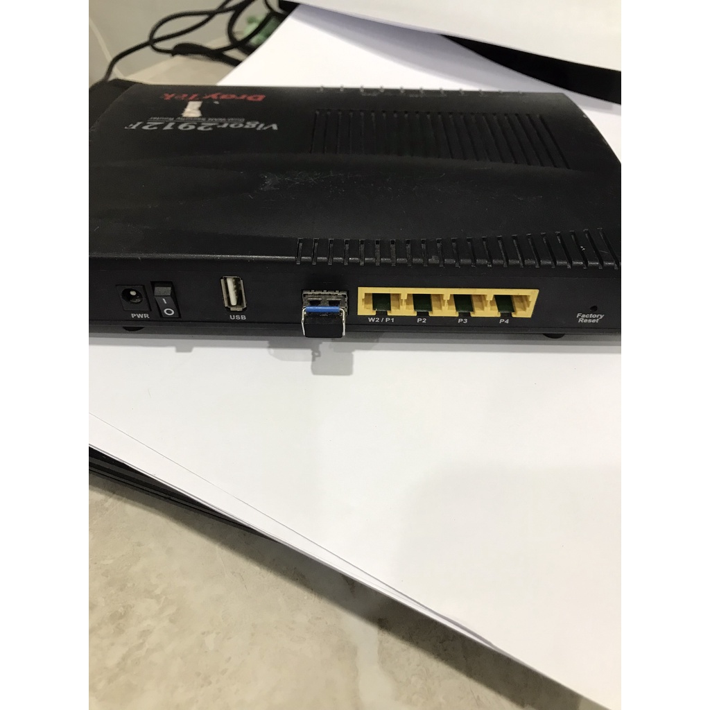 Thiết Bị Cân Bằng Tải DrayTek Vigor 2912F/ 2912Fn/ 2920FV có Wireless Router